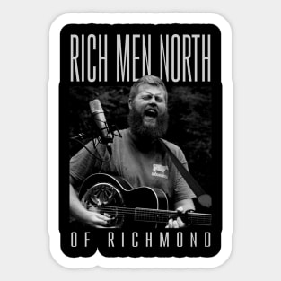Rich Men North of Richmond Oliver Anthony American Sticker